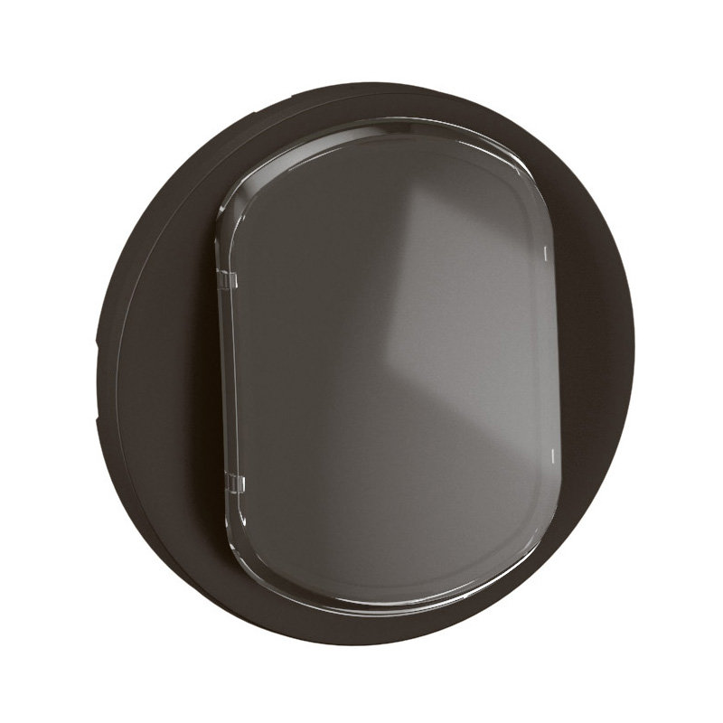 Legrand CN5001 - Enjoliveur inter ou VV avec porte-étiquette Céliane + 2 étiquettes - Noir