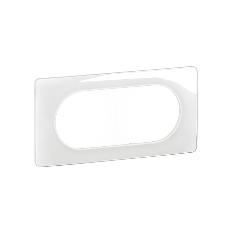 Legrand CP0008 -  Plaque de finition Céliane 4 à 5 modules - Blanc Emaillé