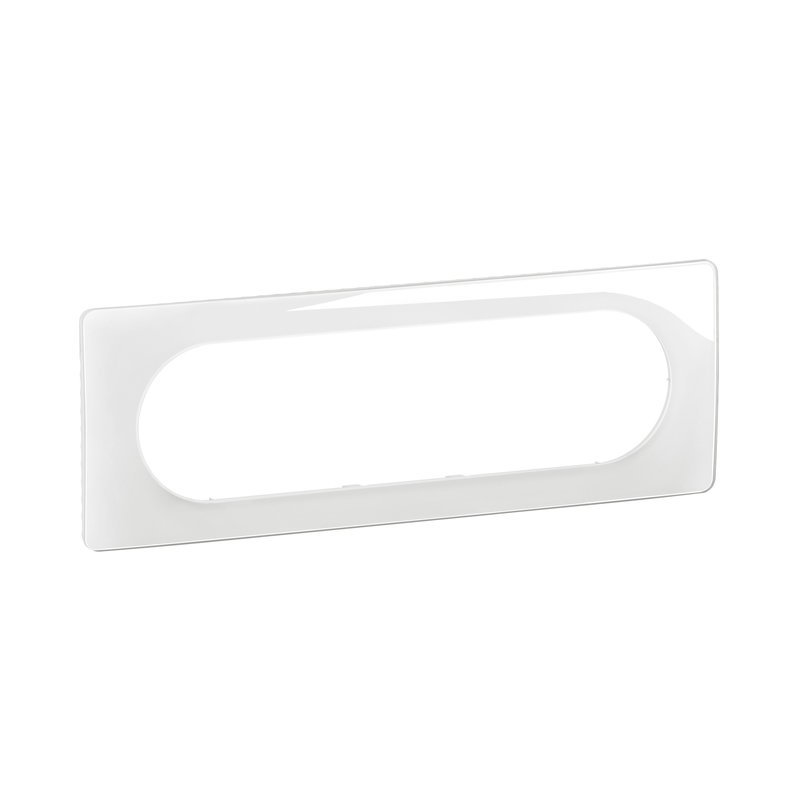 Legrand CP0011 - Plaque de finition Céliane 6 à 8 modules - Blanc Emaillé