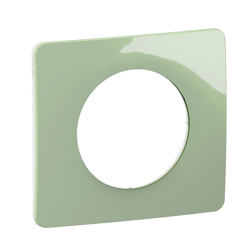 [LEG-CP0521] Legrand CP0521 - Plaque Céliane 1 poste - Vert Céladon emballage GD