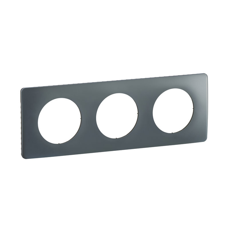 [LEG-CP0923] Legrand CP0923 - Plaque Céliane 3 postes - Bleu Orage emballage GD