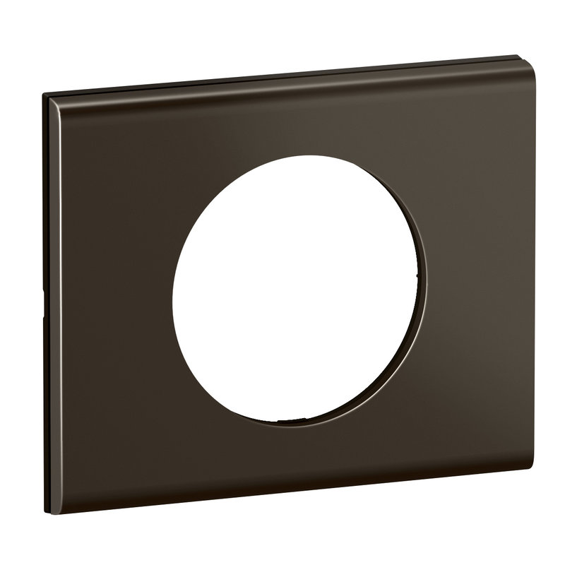 [LEG-CP2201] Legrand CP2201 - Plaque de finition Céliane 1 poste - Nickel Sombre Satiné
