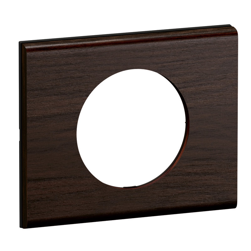 [LEG-CP2501] Legrand CP2501 - Plaque de finition Céliane 1 poste - Frêne Wengué