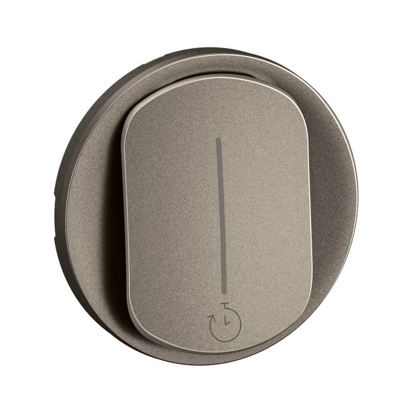 Legrand CT0077 - Enjoliveur interrupteur temporisé Céliane - Titanium
