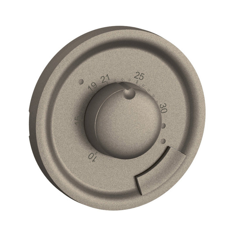 Legrand CT0250 - Enjoliveur pour thermostat d'ambiance Céliane - Titanium