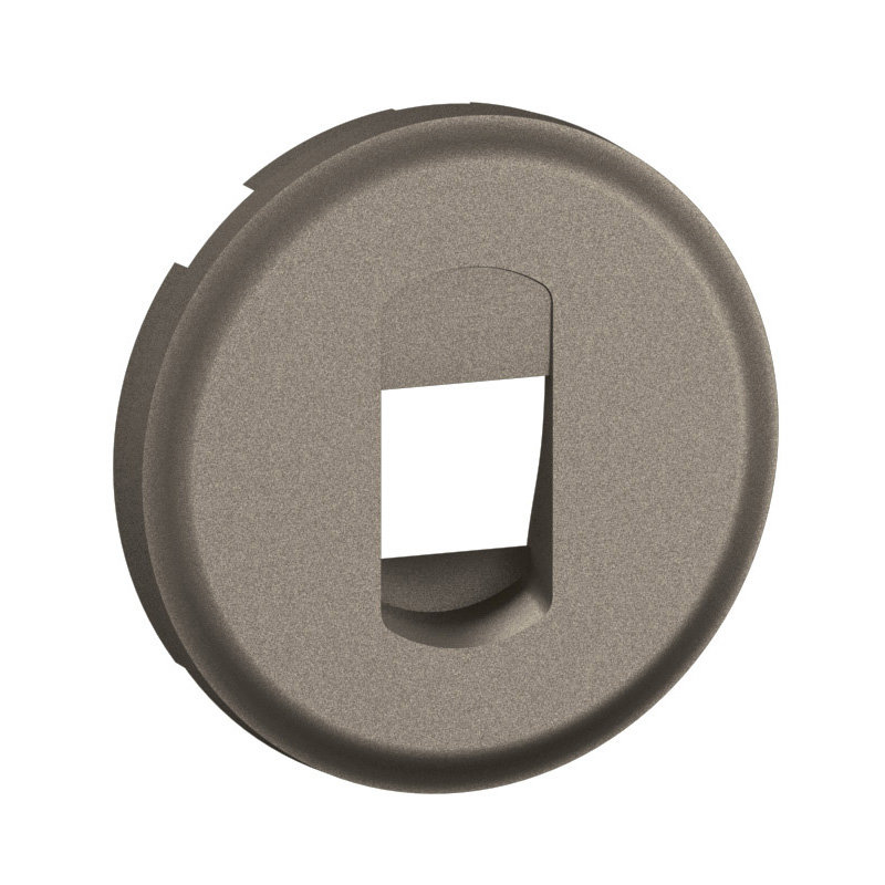 Legrand CT0311 - Enjoliveur prise Haut-Parleur simple Céliane - Titanium