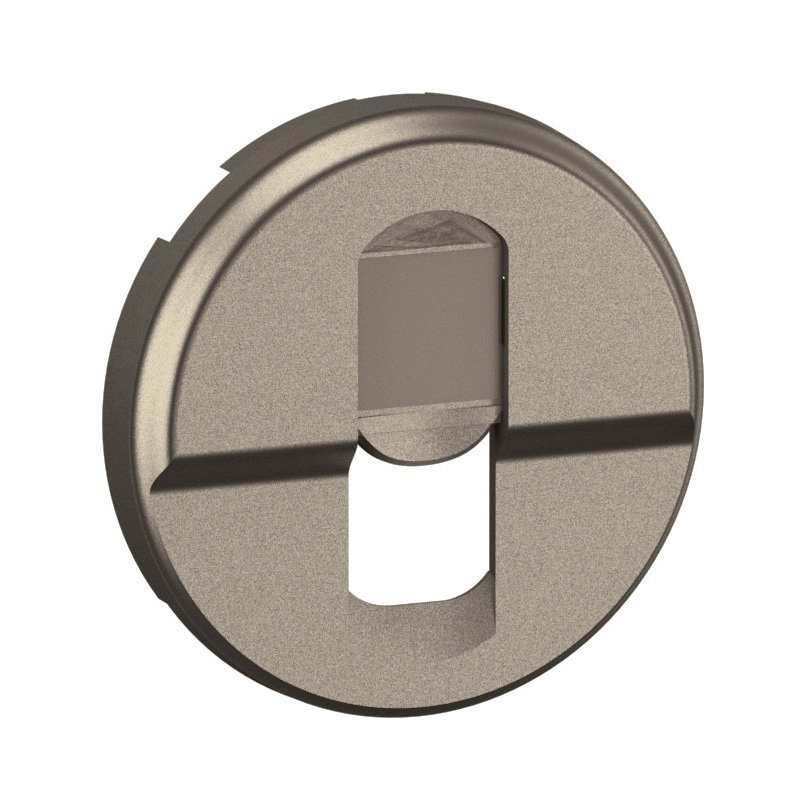 Legrand CT0346 - Enjoliveur prise simple RJ45 Céliane - Titanium