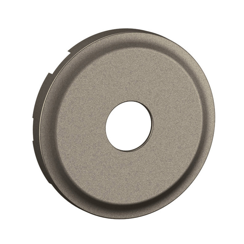 Legrand CT0382 - Enjoliveur prise TV Céliane mâle et type F - Titanium