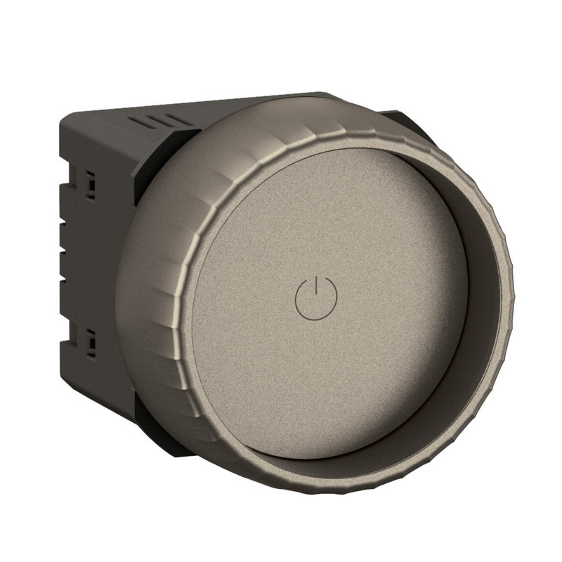 Legrand CT0408 - Variateur filaire type rotatif Céliane Rotary - Titanium