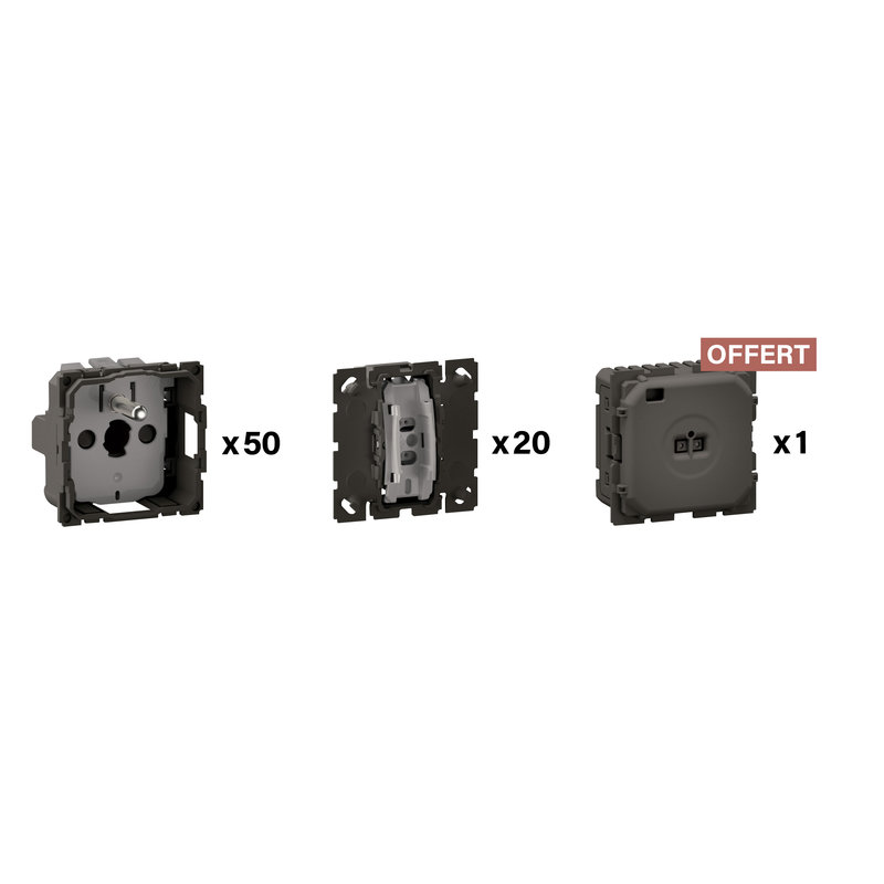 Legrand CV0002 - Cube Innovation Va-et-Vient sans contact Céliane