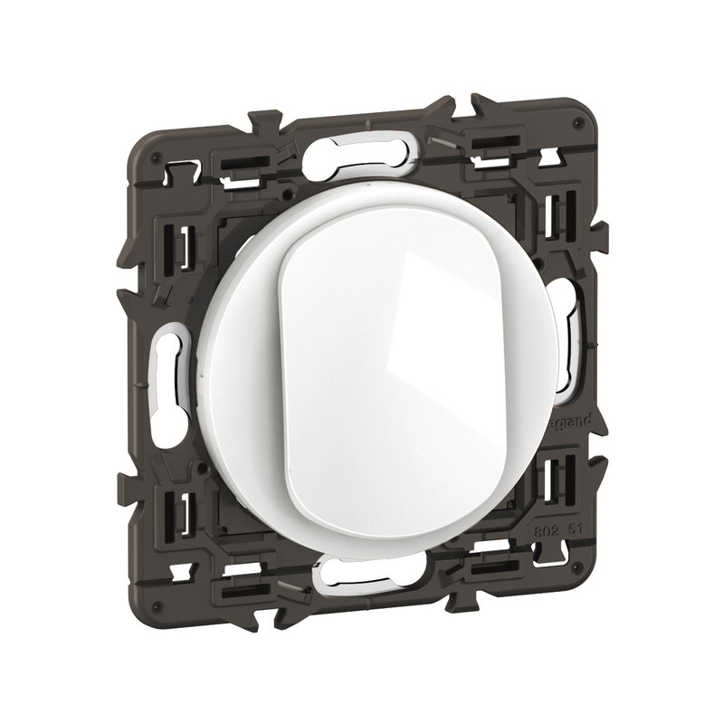 [LEG-CX0031] Legrand CX0031 - Poussoir Céliane enjoliveur Blanc et support