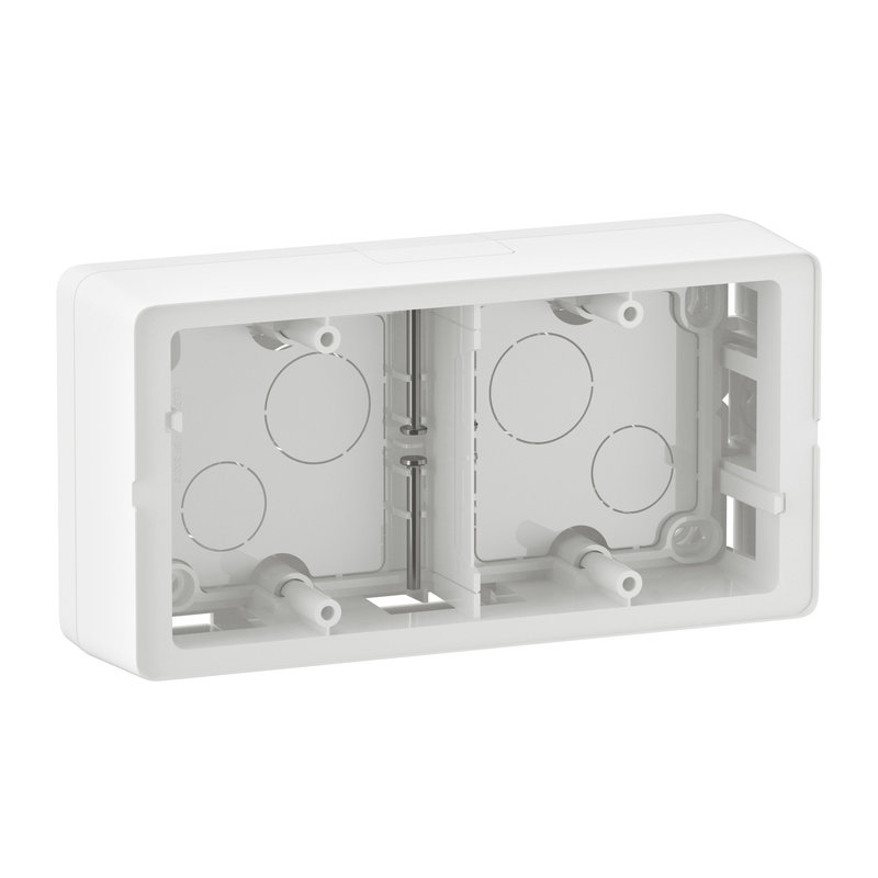 Legrand CX0232 - Cadre saillie Céliane 2 postes - Blanc emballage GD