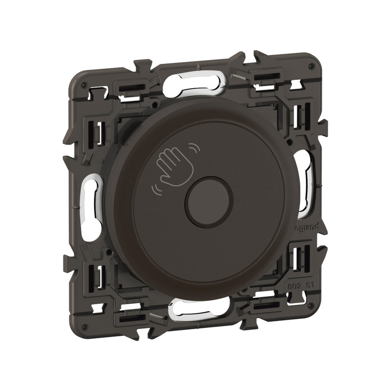 Legrand CZ0003 - Commande sans contact 200W LED Céliane enjoliveur Noir et support