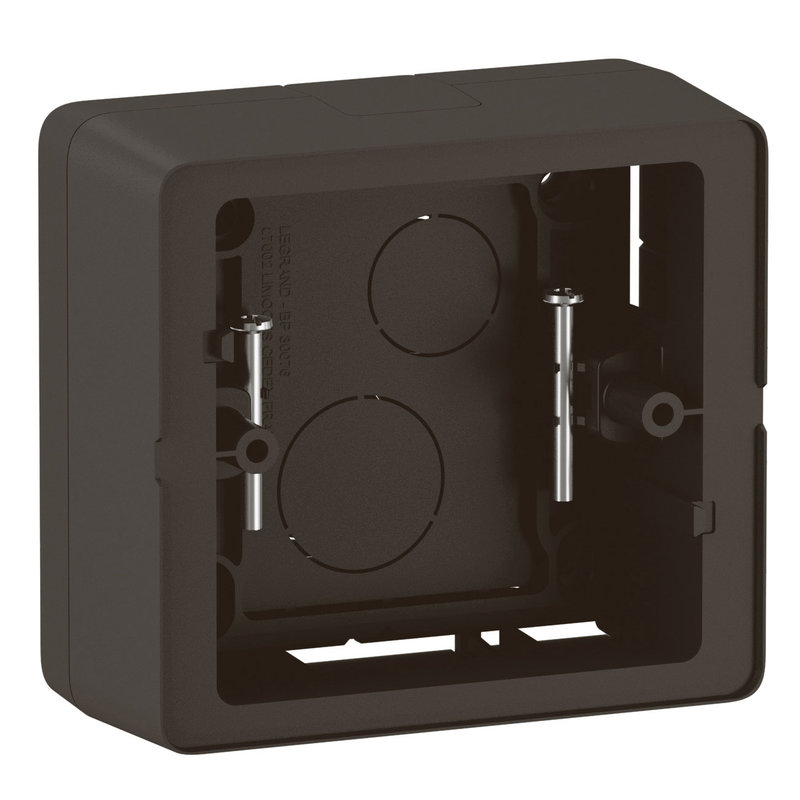 Legrand CZ0231 - Cadre saillie Céliane 1 poste - Noir emballage GD