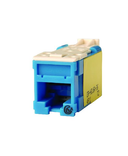 Legrand HDJ6A-36 - Connecteur RJ45 HD jack catégorie 6A UTP - bleu