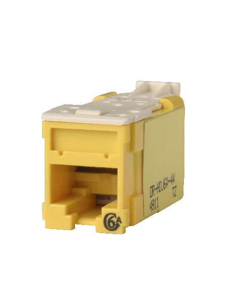 Legrand HDJ6A-44 - Connecteur RJ45 HD jack catégorie 6A UTP - jaune