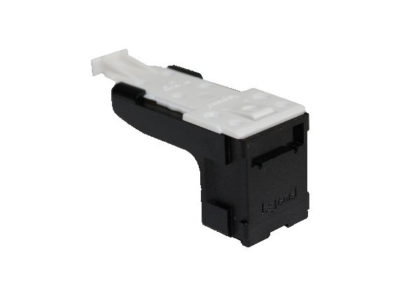 Legrand HDJBL10-00 - Lot de 10 obturateurs pour connecteur RJ45 HD jack - noir