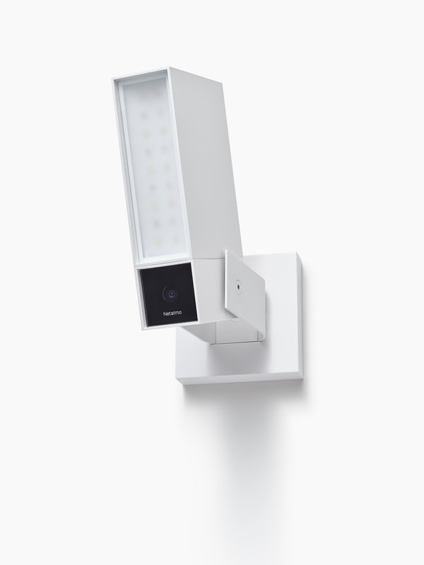 [NET-NOC-S-W-PRO] Netatmo NOC-S-W-PRO - Caméra Extérieure Intelligente avec sirène - blanc