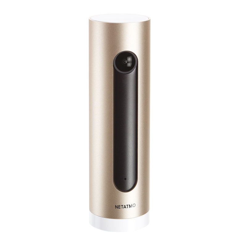 [NET-NSC-PRO] Netatmo NSC-PRO - Caméra Intérieure Intelligente Netatmo connectée Full HD alu/or