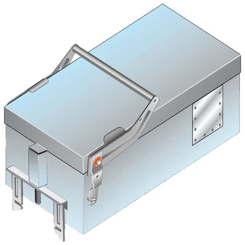 [ZUC-ZU50414022] Zucchini ZU50414022 - Boîtier dérivation sectionnement métal CEP MR - porte-fusible 125A taille 00