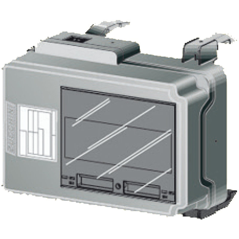 [ZUC-ZU50414064] Zucchini ZU50414064 - Boîtier dérivation 32A - CEP MR - fenêtre-plastron transparente + rail 8 modules