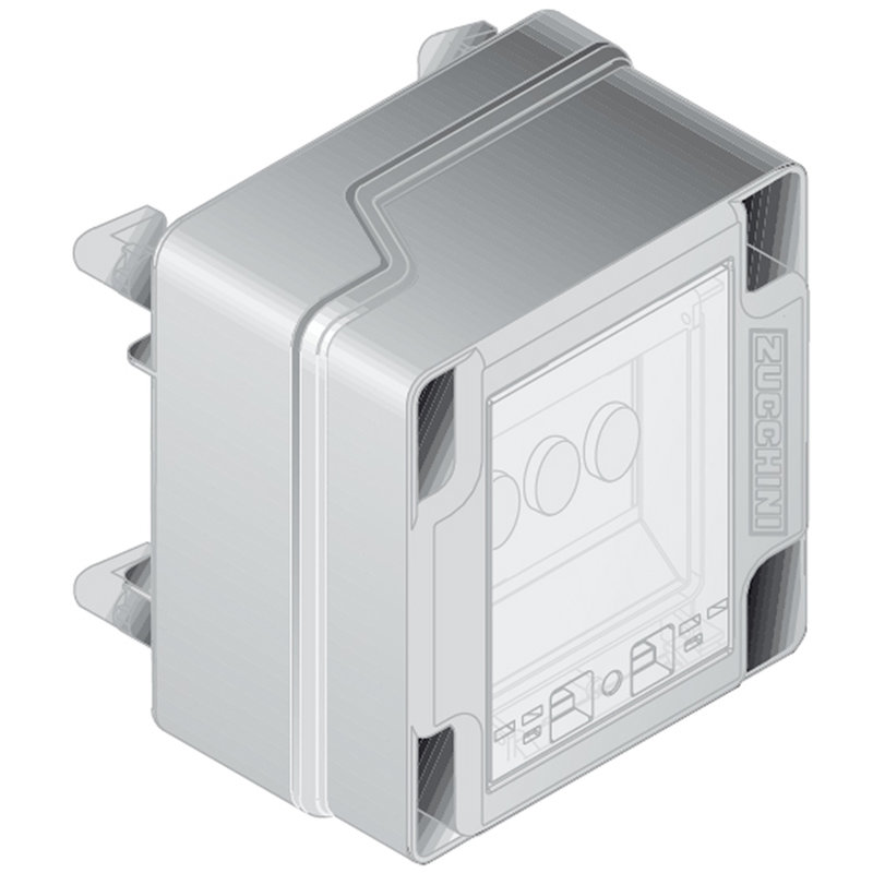 [ZUC-ZU51515076] Zucchini ZU51515076 - Boîte de dérivation 32A pour mini canalisation MS - avec porte-fusible 10,3x38
