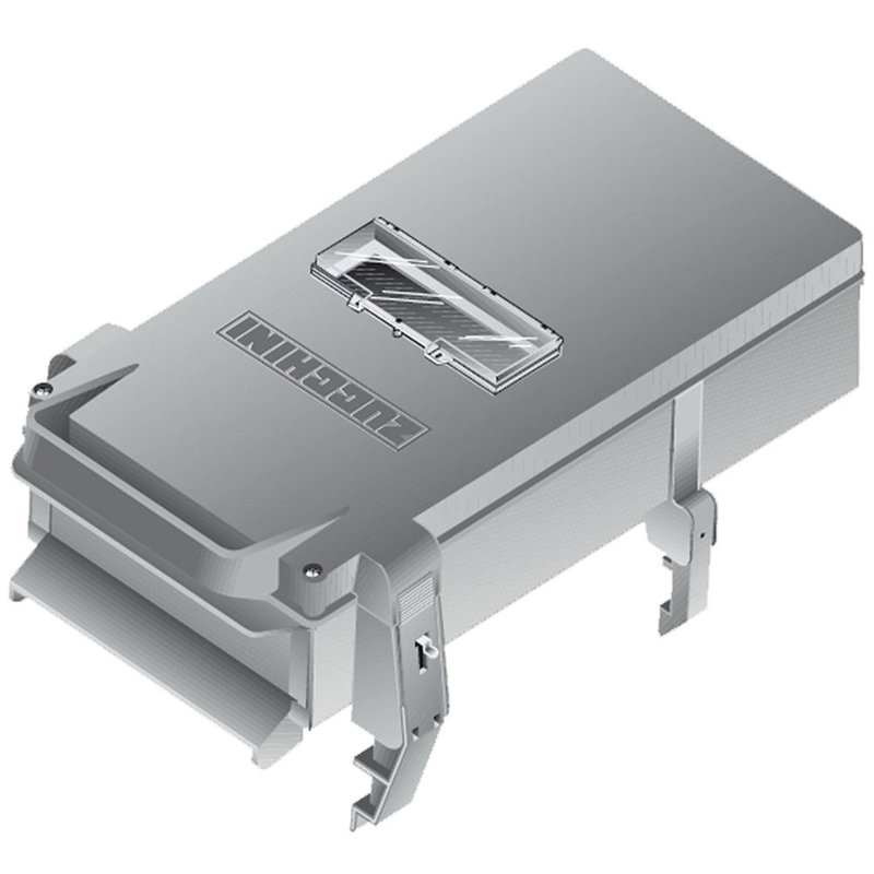 [ZUC-ZU55055056] Zucchini ZU55055056 - Boîtier dérivation sectionnement isolant pour CEP MR - 125A avec rail 8 modules