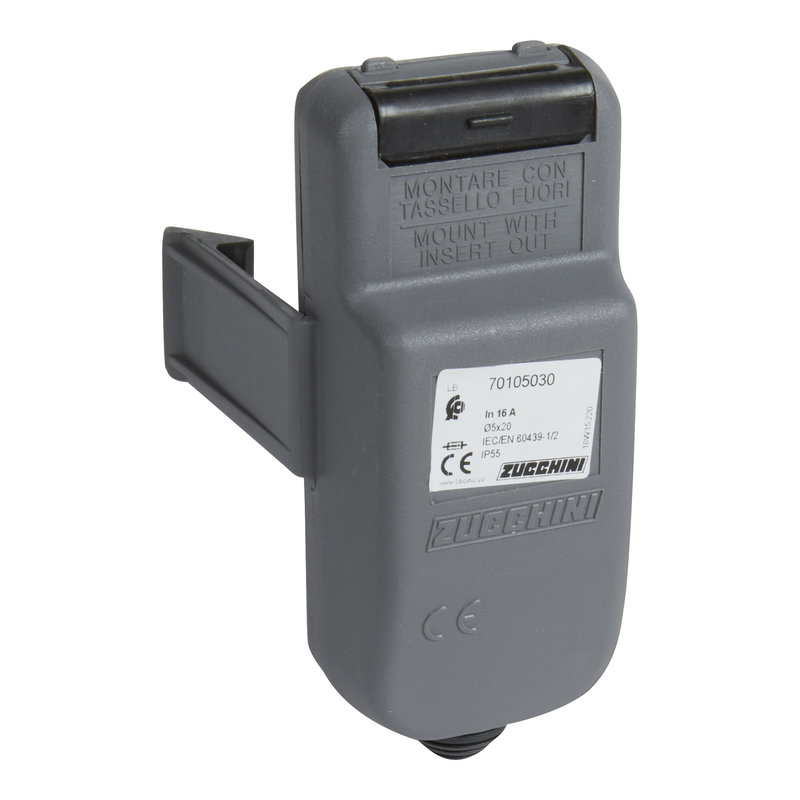 [ZUC-ZU70105030] Zucchini ZU70105030 - Connecteur canalisation éclairage LBplus 16A à sélection phase + cartouche 6,3A