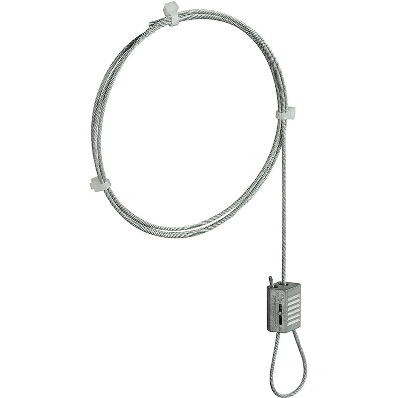 [ZUC-ZU75003008] Zucchini ZU75003008 - Kit (câble en acier 5m serrage auto-bloquant) canalisation d'éclairage LBplus
