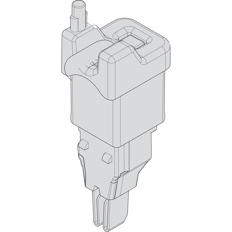 [ZUC-ZU75105000] Zucchini ZU75105000 - Contact mobile 16A pour canalisation d'éclairage LBplus