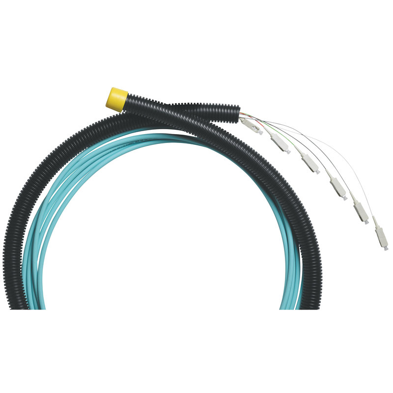 Legrand 132054 - Lien préconnectorisé fibre LCS³ OM3 structure serrée 6LC-6LC longueur 140mètres