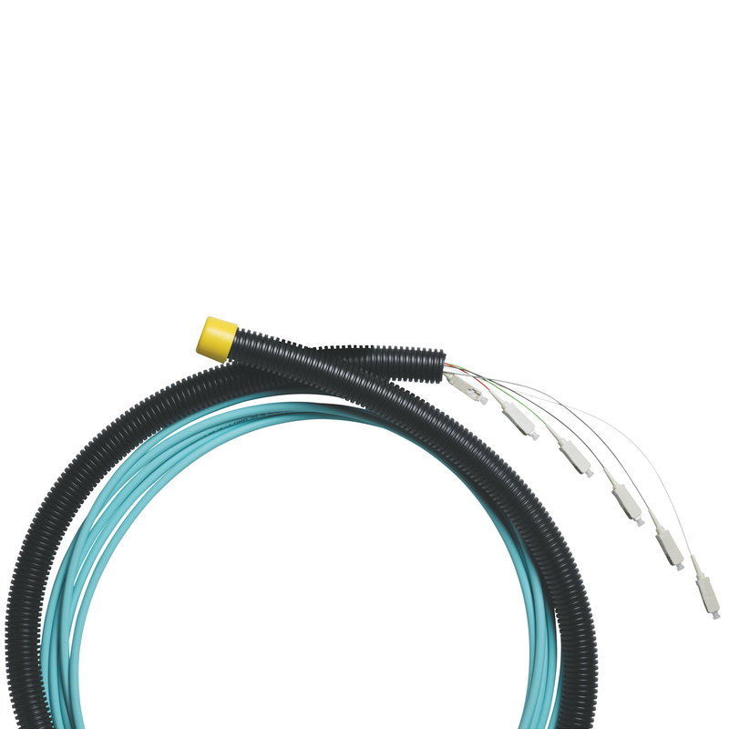 Legrand 132060 - Lien préconnectorisé fibre LCS³ OM3 structure serrée 6LC-6LC longueur 200mètres