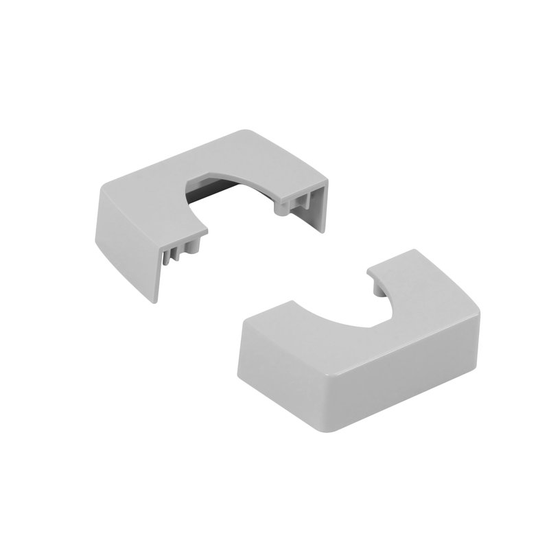 Legrand 980974 - Chapeau compatible Ovaline colonnette 1 compartiment 45mm - gris
