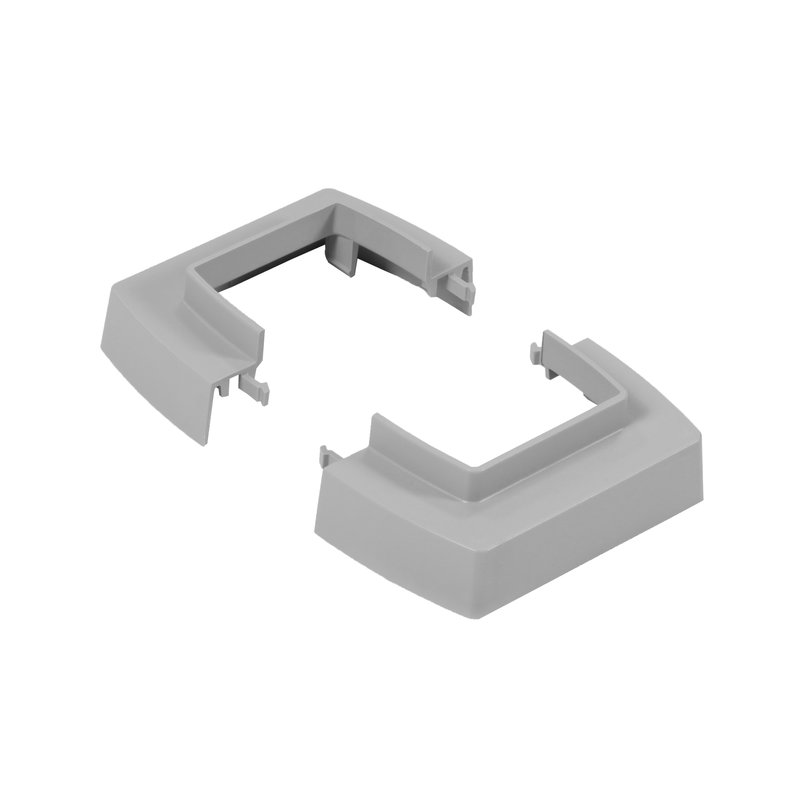 Legrand 980983 - Socle ou cache plafond pour colonne et colonnette 1 compartiment 45mm - gris