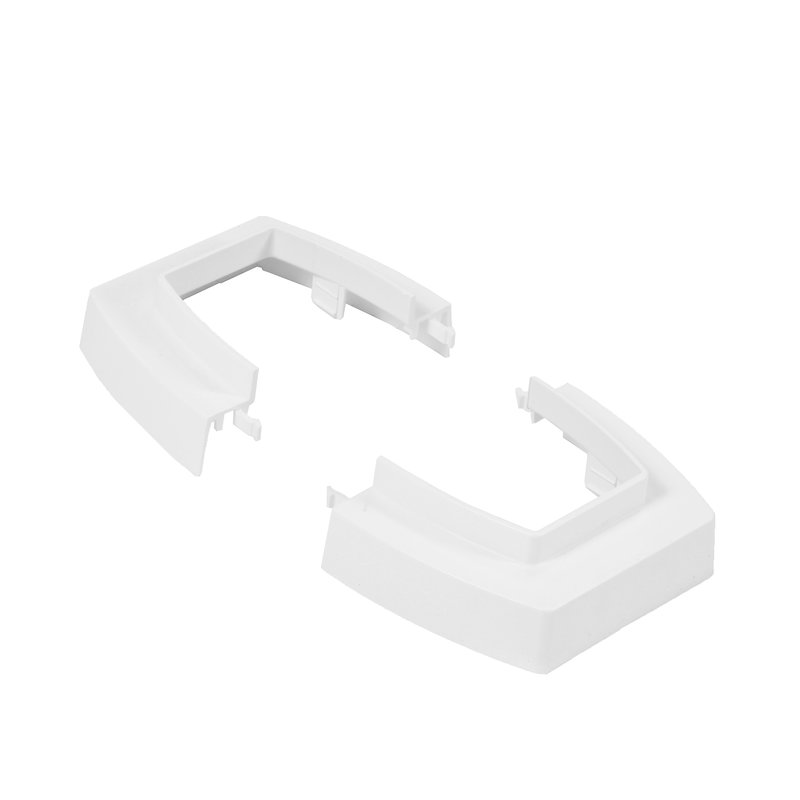 Legrand 980985 - Socle ou cache plafond pour colonne ou colonnette 2x45mm ou 1x80mm - blanc