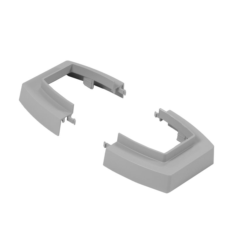 Legrand 980986 - Socle ou cache plafond pour colonne ou colonnette 2x45mm ou 1x80mm - gris