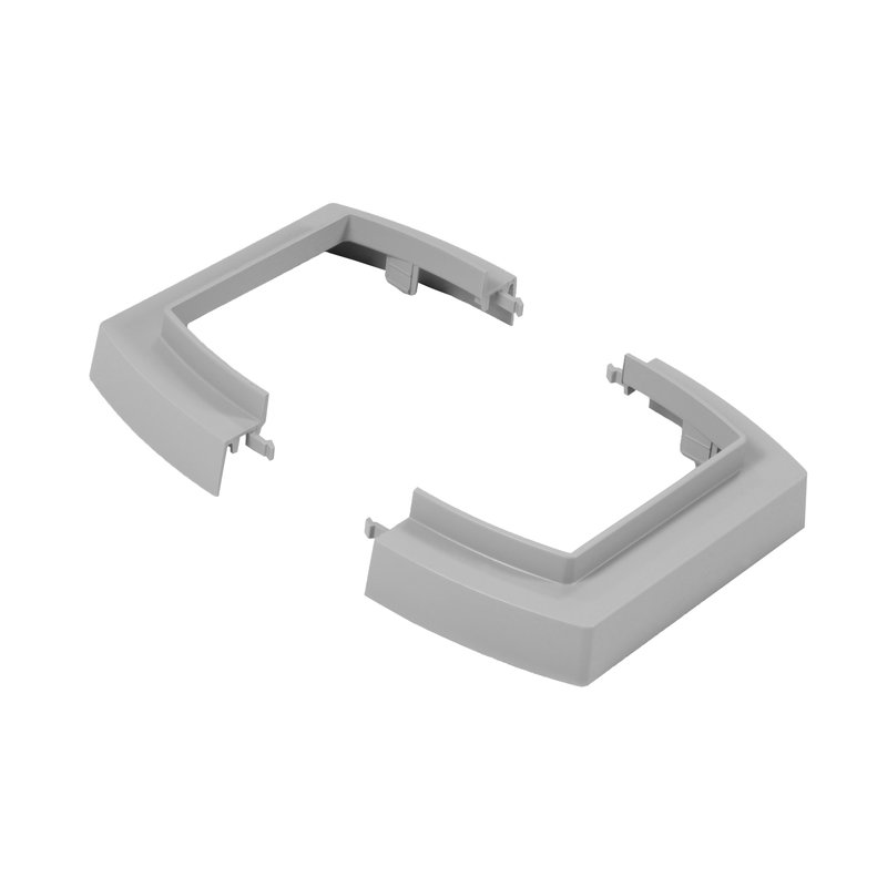 Legrand 980989 - Socle ou cache plafond pour colonne ou colonnette 4x45mm ou 2x80mm - gris