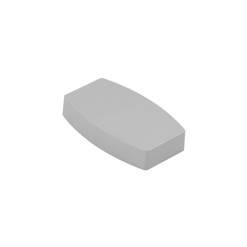 Legrand 980995 - Chapeau pour colonnette 2 compartiments 45mm ou 1 compartiment 80mm - gris