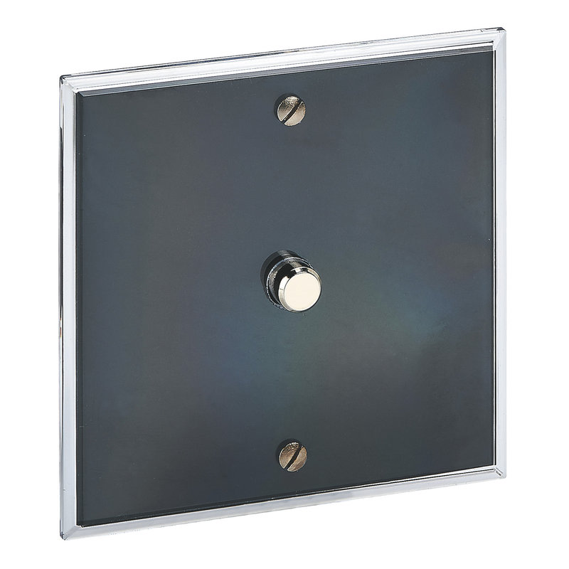 Legrand 67010 - Art d'Arnould univers Mémoire poussoir à bouton rond 2A - cristal