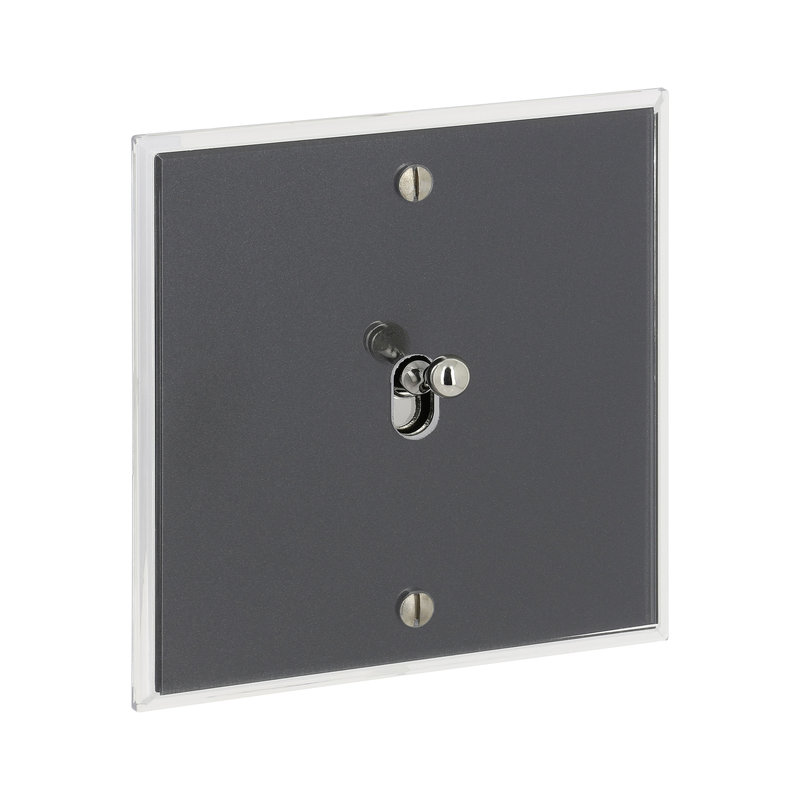 Legrand 67015 - Art d'Arnould univers Mémoire poussoir 6A à levier - cristal
