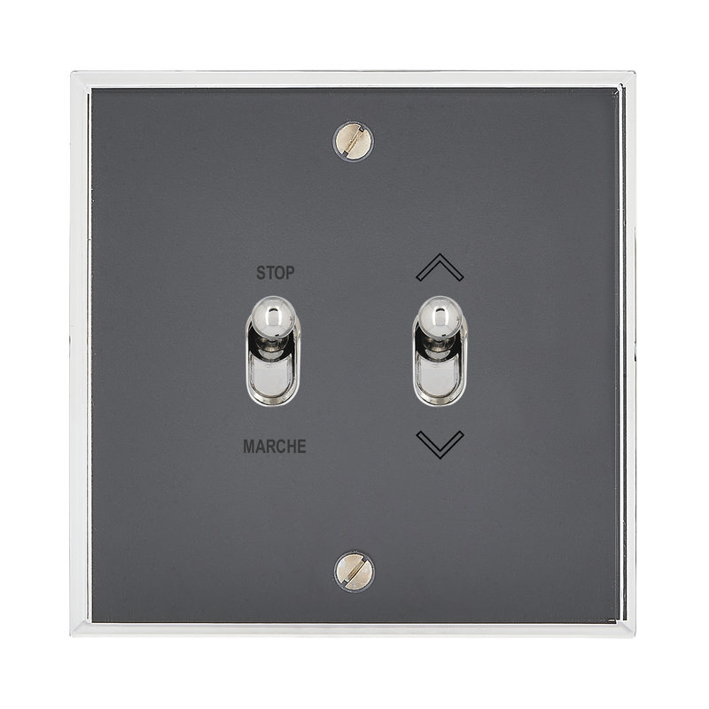 Legrand 67020 - Art d'Arnould univers Mémoire commande de volets roulants position fixe -cristal