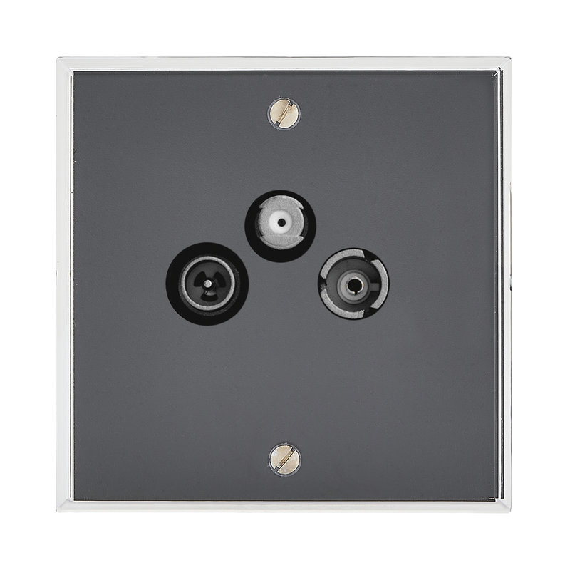 Legrand 67077 - Art d'Arnould univers Mémoire prise TV-FM-SAT - cristal