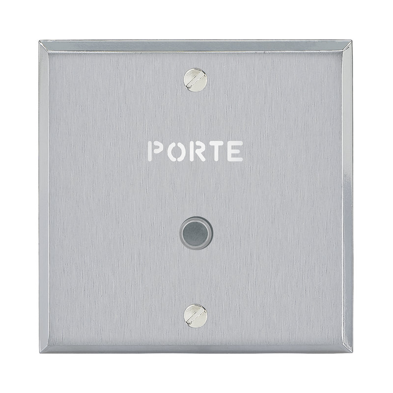 Legrand 67191 - Art d'Arnould univers Mémoire poussoir lumineux "Porte" - acier brossé