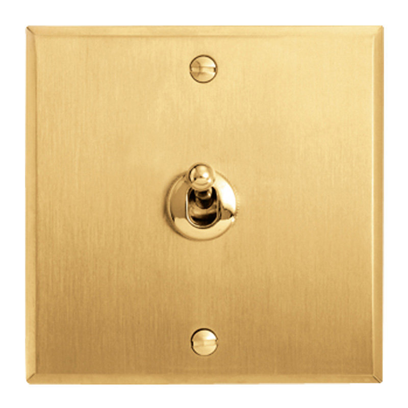 Legrand 67201 - Art d'Arnould univers Mémoire va-et-vient ou interrupteur à levier 10A-or brossé