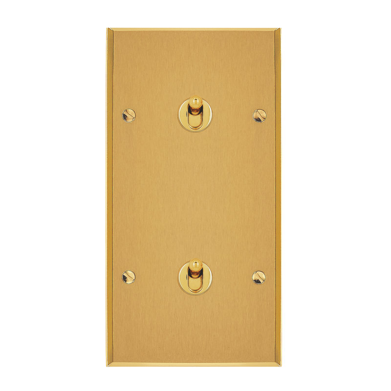 Legrand 67204 - Art d'Arnould univers Mémoire deux va-et-vient à levier 10A - or brossé