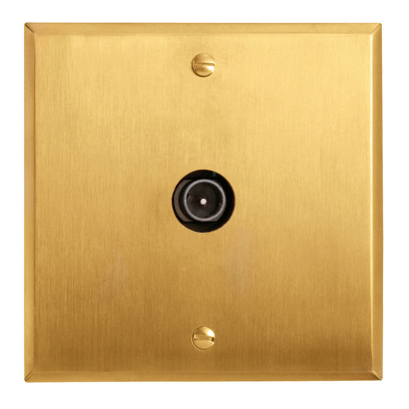 Legrand 67229 - Art d'Arnould univers Mémoire prise télévision simple - or brossé