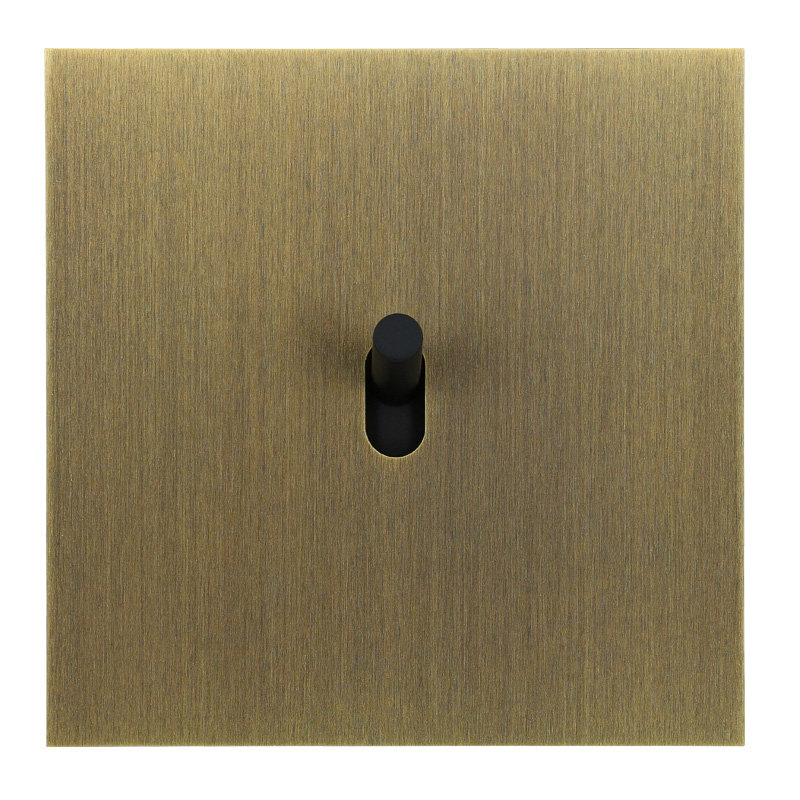 Legrand 67301 - Art d'Arnould univers Epure va-et-vient ou interrupteur 10A - bronze