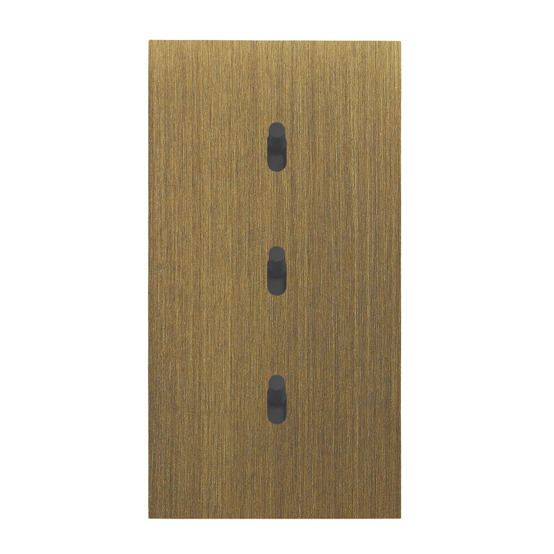 Legrand 67306 - Art d'Arnould univers Epure trois va-et-vient ou interrupteur - bronze