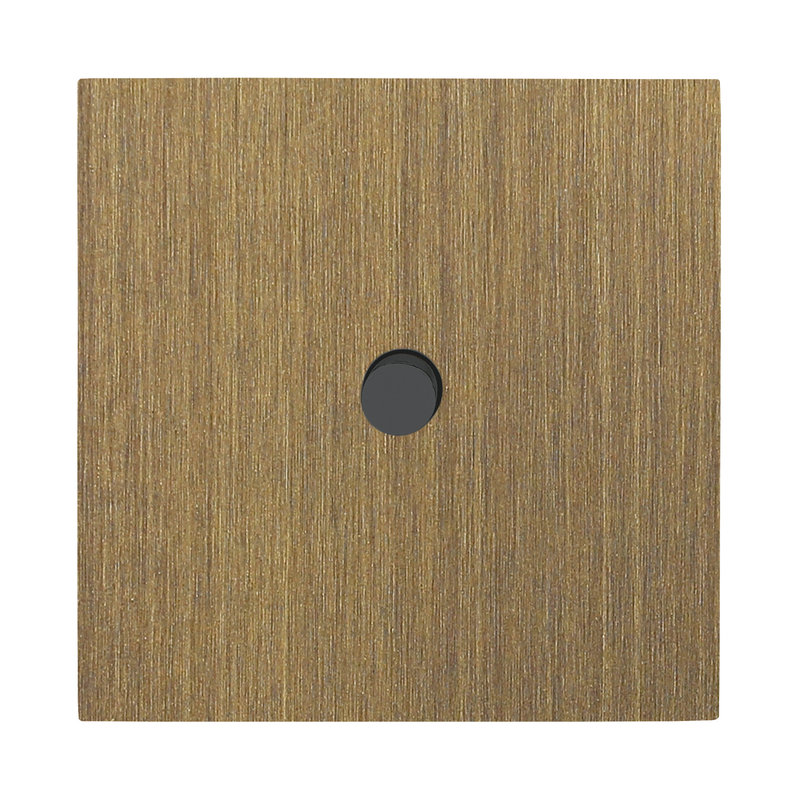 Legrand 67310 - Art d'Arnould univers Epure poussoir à bouton rond 2A - bronze
