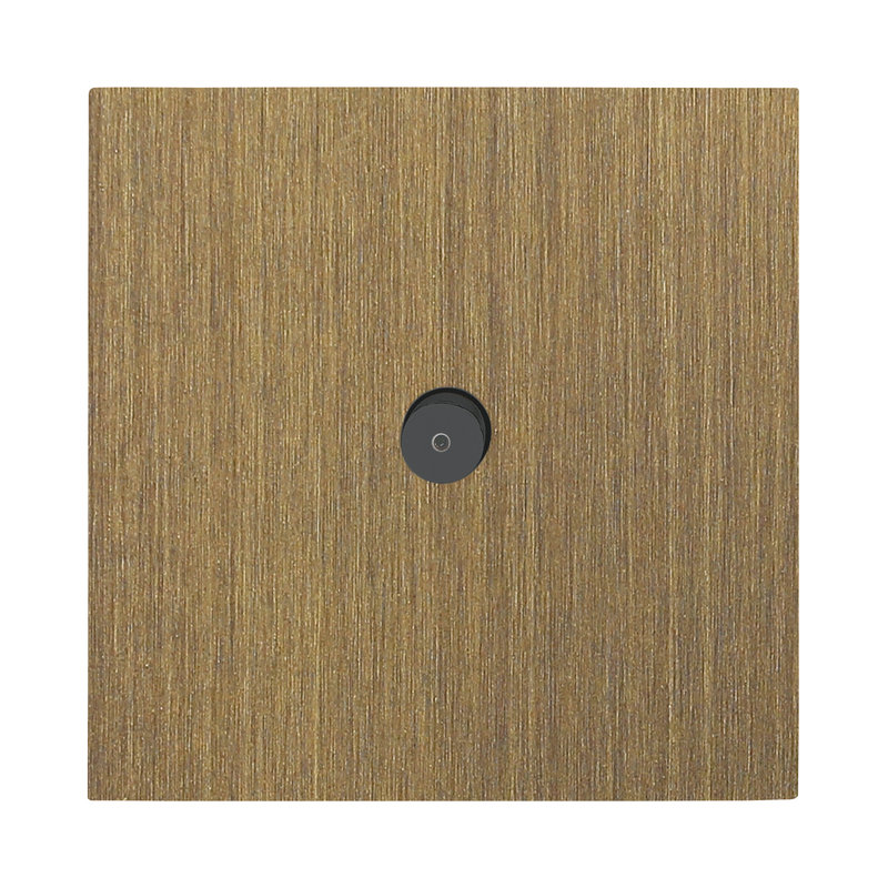 Legrand 67311 - Art d'Arnould univers Epure poussoir lumineux à bouton rond 2A - bronze
